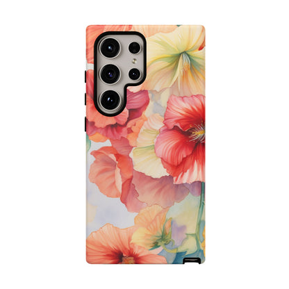 Floral Harmony Watercolor Mobile Case