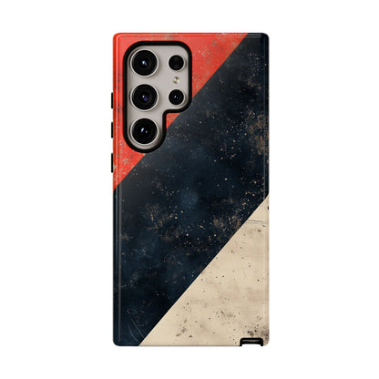 Urban Grit – Grunge Stripe Abstract Phone Case for iPhone, Samsung & Pixel