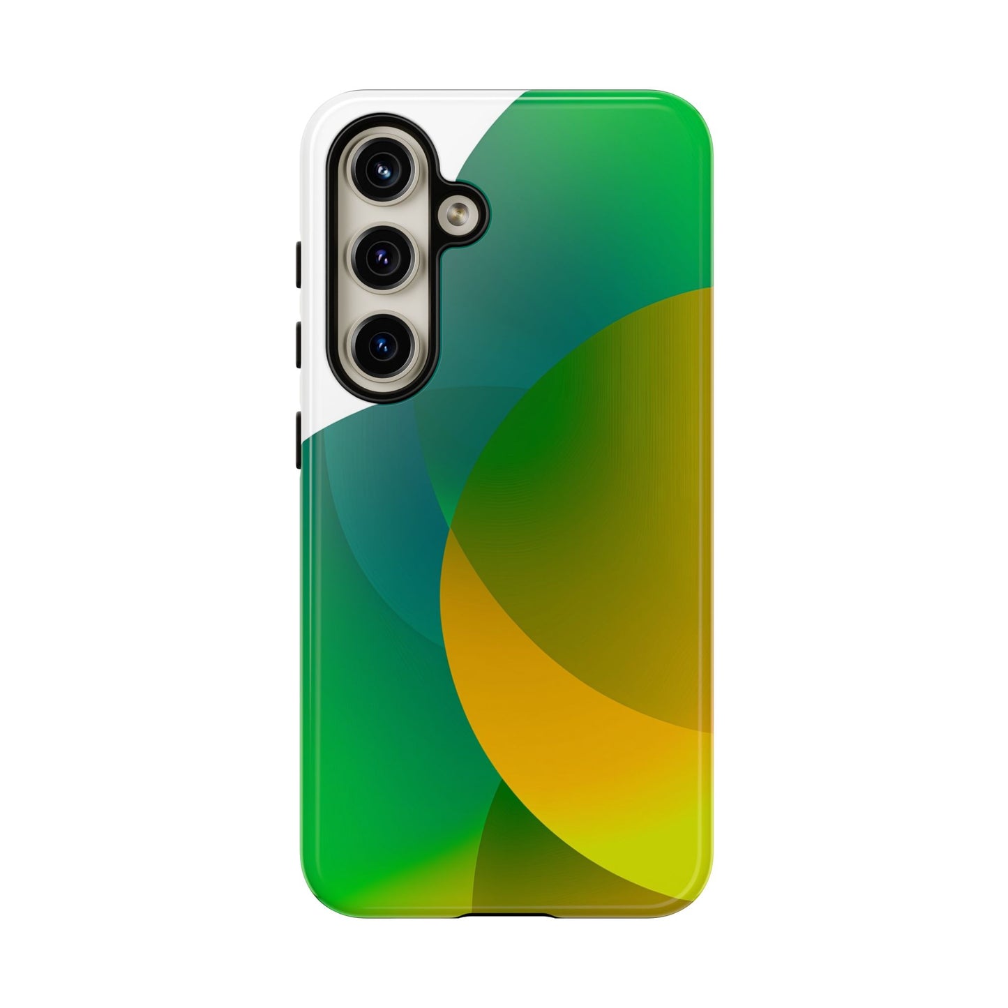 Verdant Bloom – Abstract Gradient Phone Case for iPhone, Samsung & Pixel