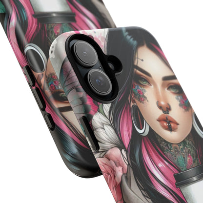 Tattooed Coffee Lover Art Mobile Case
