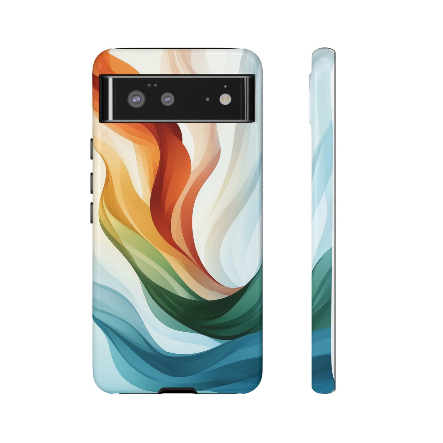 Aurora Stream Watercolor Phone Case for iPhone, google Pixel & Samsung