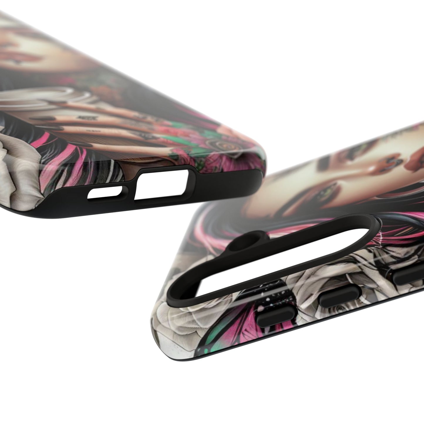 Gothic Rose Coffee Queen Mobile Case