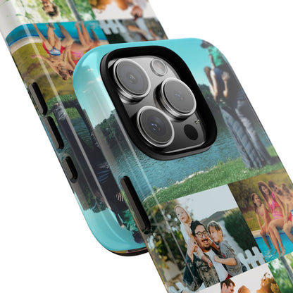 Personalised Custom Photo Collage Phone Case – Add Your Images/Loving Memory – Unique Gift for iPhone, Samsung  & Google Pixel – Protective & Stylish Cover, Couples Gift