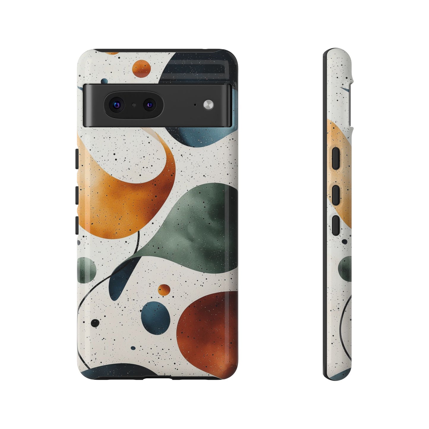 Chic Marble Splatter Phone Case – iPhone, Google Pixel, Samsung
