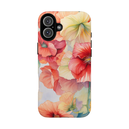 Floral Harmony Watercolor Mobile Case