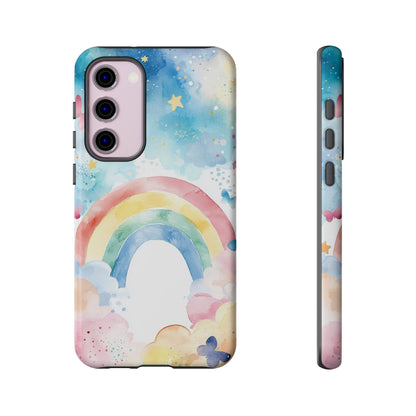 Mystic Splash Rainbow Watercolor Phone Case for iPhone, google Pixel & Samsung