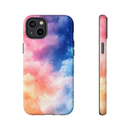 Cosmic Dreamscape – Watercolor Galaxy Phone Case for iPhone, google Pixel & Samsung