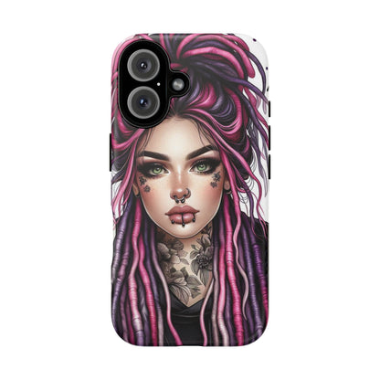 Neon Gothic Beauty Mobile Case