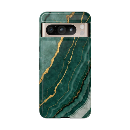 Jade Green Marble Case Design