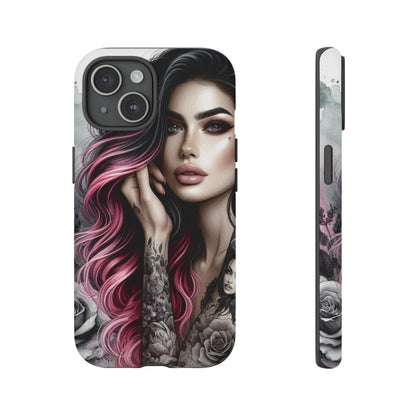 Tattooed Elegance – Gothic Art Mobile Cover