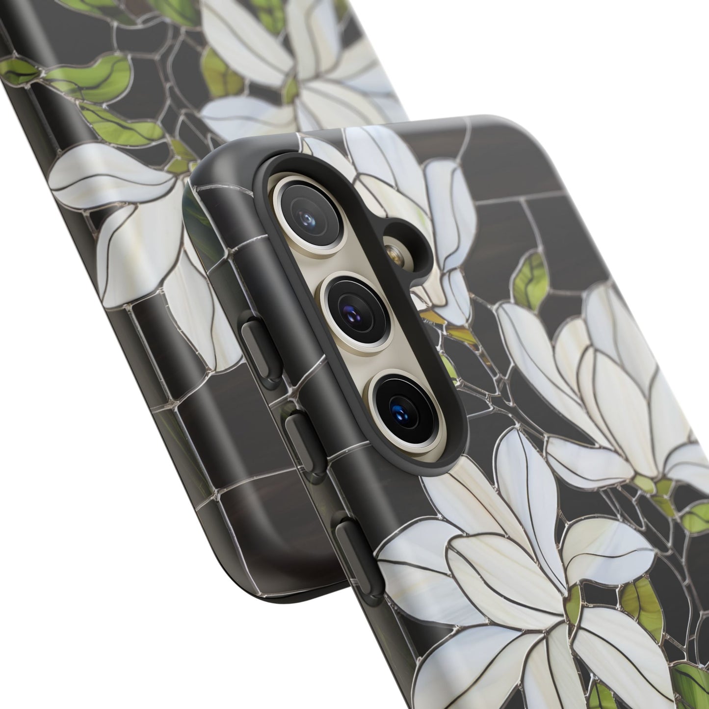 Stained Glass Floral Phone Case