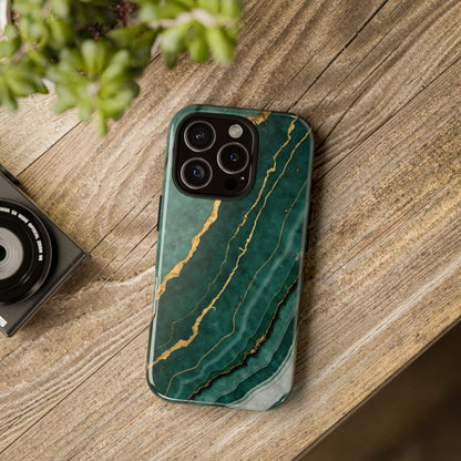 Jade Green Marble Case Design