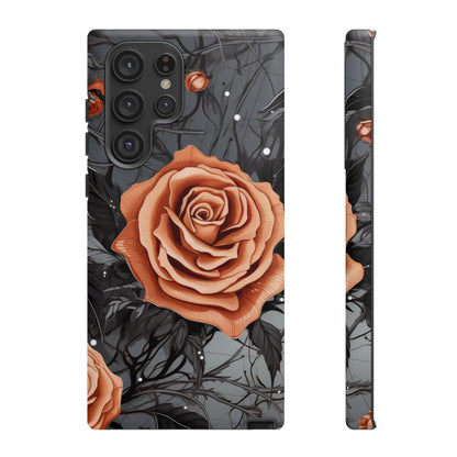Mystic Noir Rose Mobile Case