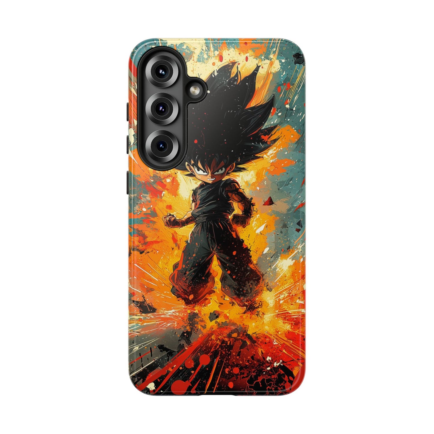 Mini Warrior Rage | Chibi Power Surge Phone Case for iPhone, Samsung & Pixel