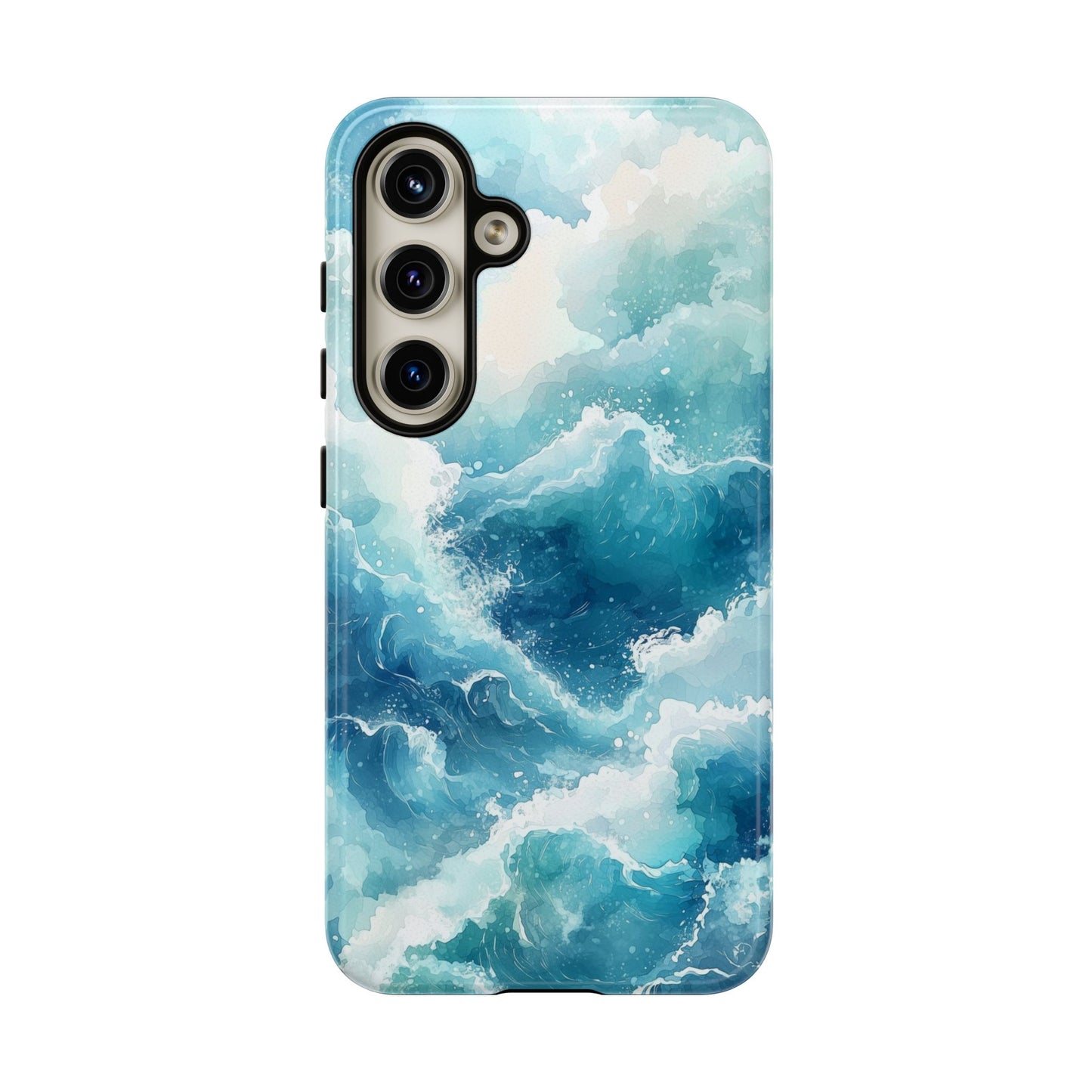 Tidal Tranquility Watercolor Phone Case for iPhone, google Pixel & Samsung