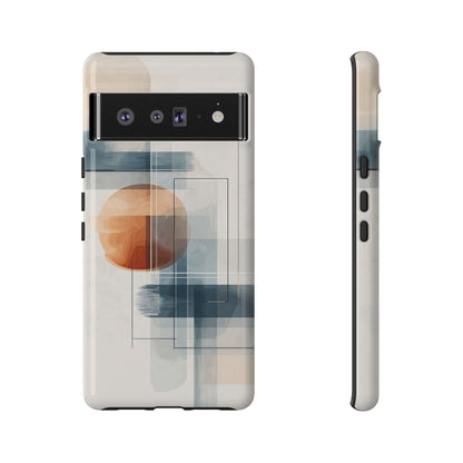 Urban Eclipse – Minimal Abstract Phone Case for iPhone, Samsung & Pixel