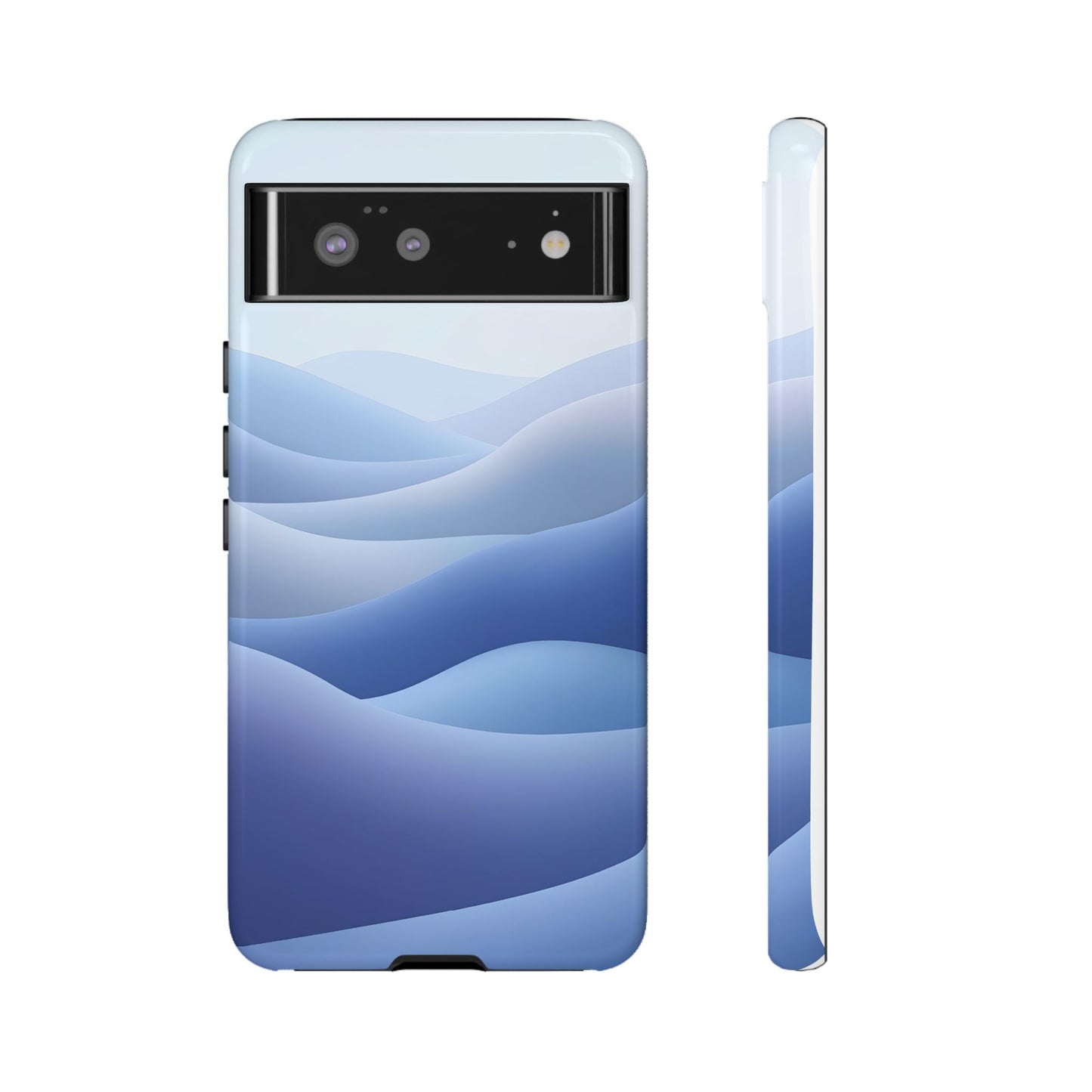 Intricate Abstract Wavy Landscape phone case