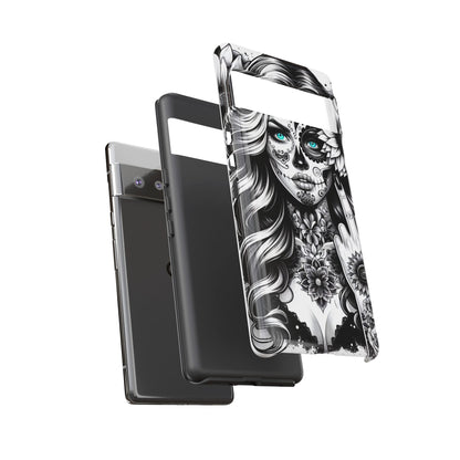 La Rebel – Day of the Dead Gothic Attitude Mobile Cover