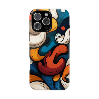 Molten Motion – Bold Abstract Swirl Phone Case for iPhone, Google Pixel, Samsung