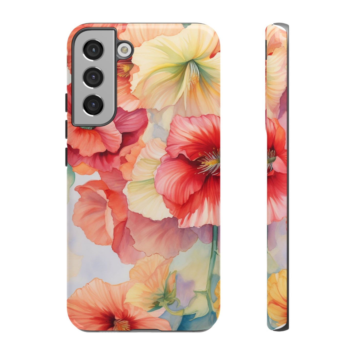 Floral Harmony Watercolor Mobile Case