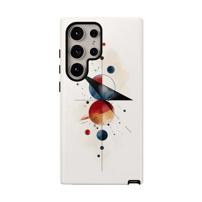 Orbital Drift – Abstract Space Geometry Phone Case for iPhone, Samsung & Pixel
