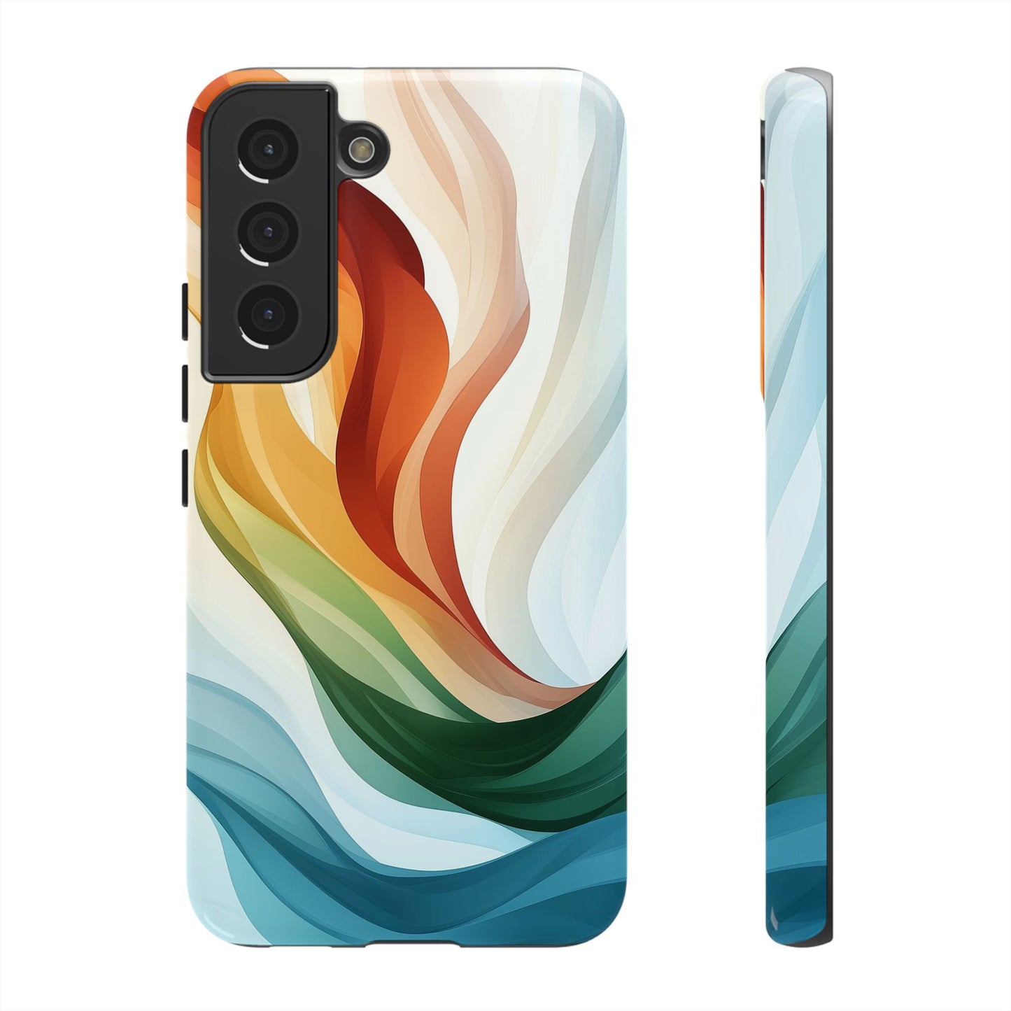 Aurora Stream Watercolor Phone Case for iPhone, google Pixel & Samsung