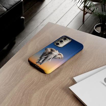 Celestial Elephant Mobile Cover – Dreamy Night Sky Aesthetic