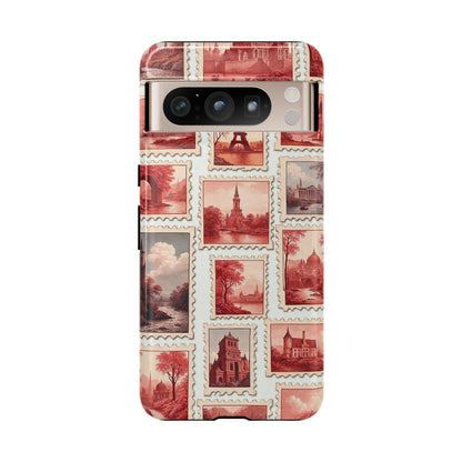Vintage Postcard Stamps Phone Case