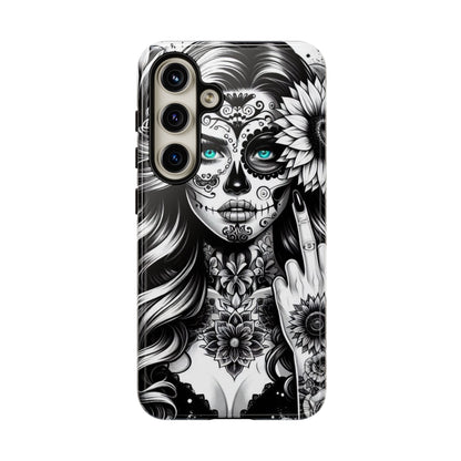 La Rebel – Day of the Dead Gothic Attitude Mobile Cover