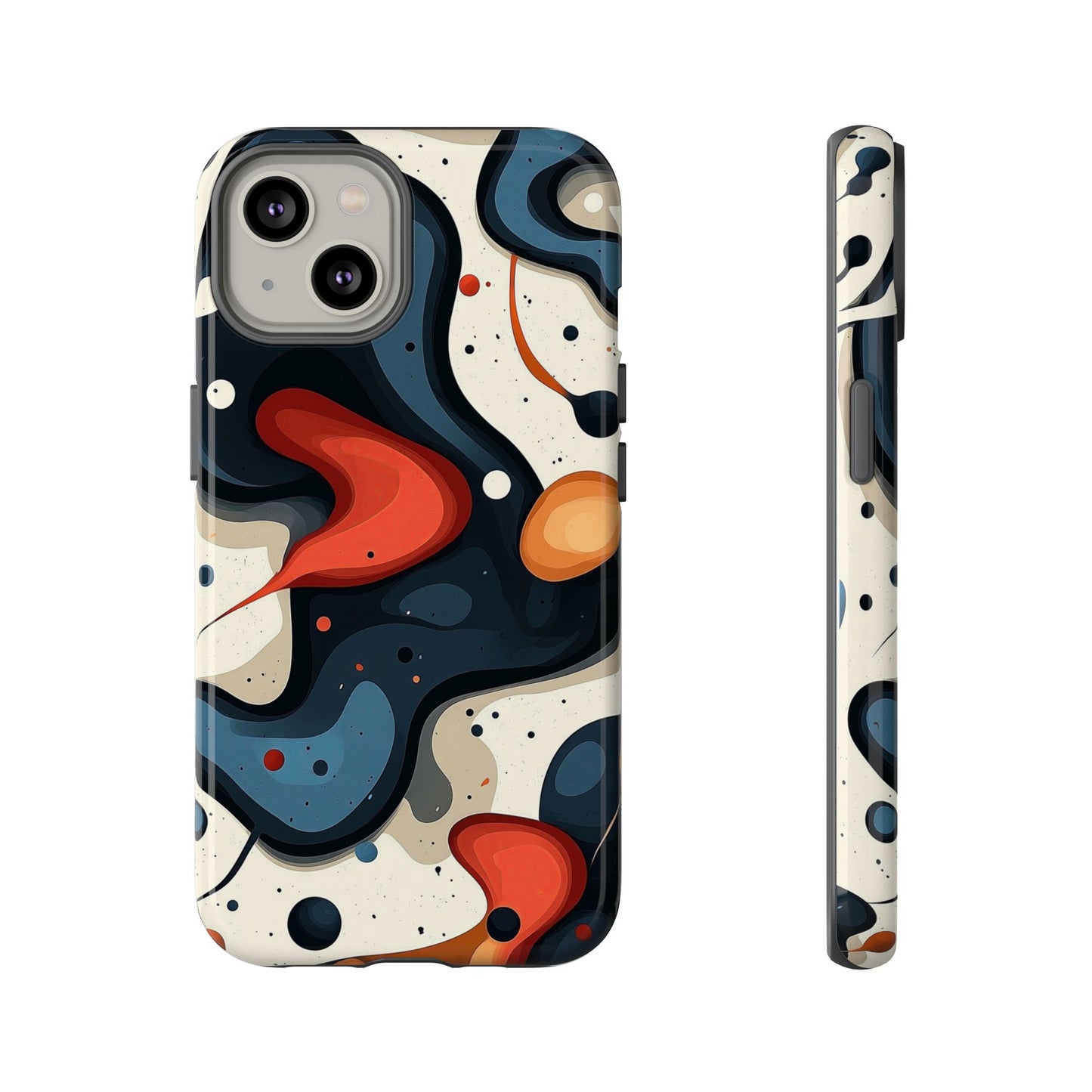 Molten Drift – Abstract Art Phone Case for iPhone, Samsung & Pixel