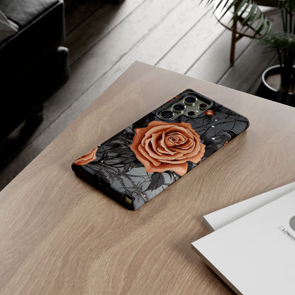 Mystic Noir Rose Mobile Case