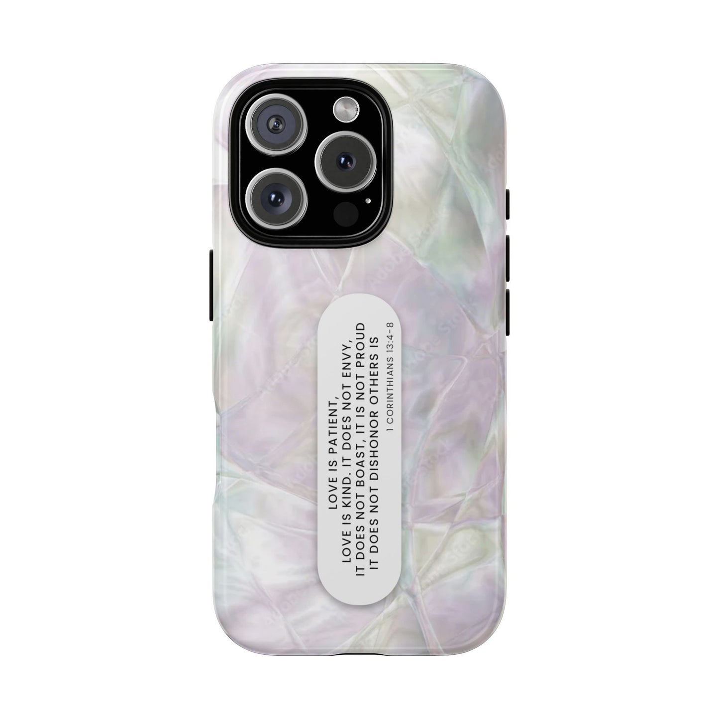Customized Bible Verse Phone Case – Custom Christian Scripture Cover, Crystal Phone Case, Unique Gift for iPhone, Samsung  & Google Pixel – Protective & Stylish Cover"