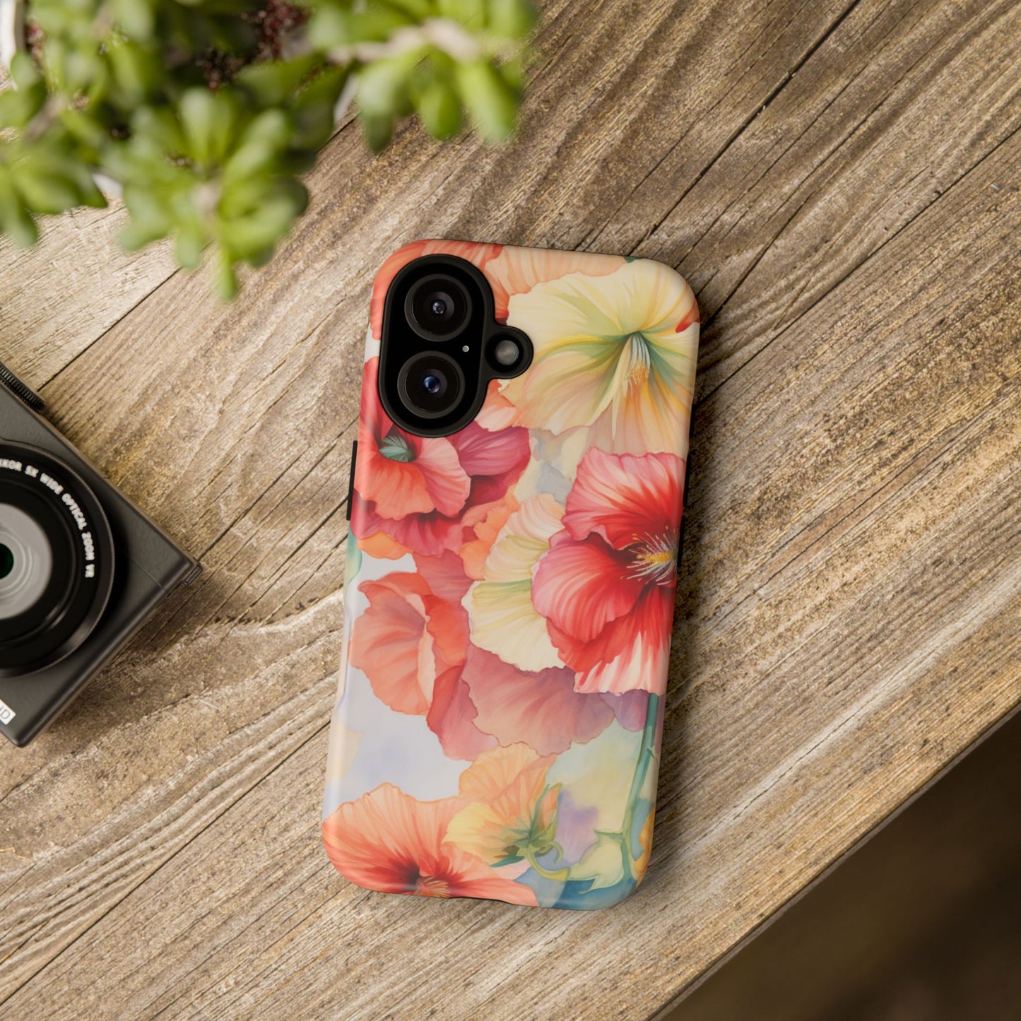 Floral Harmony Watercolor Mobile Case