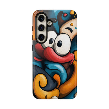 Funky Eyes – Playful Pop Abstract Phone Case for iPhone, Samsung & Pixel