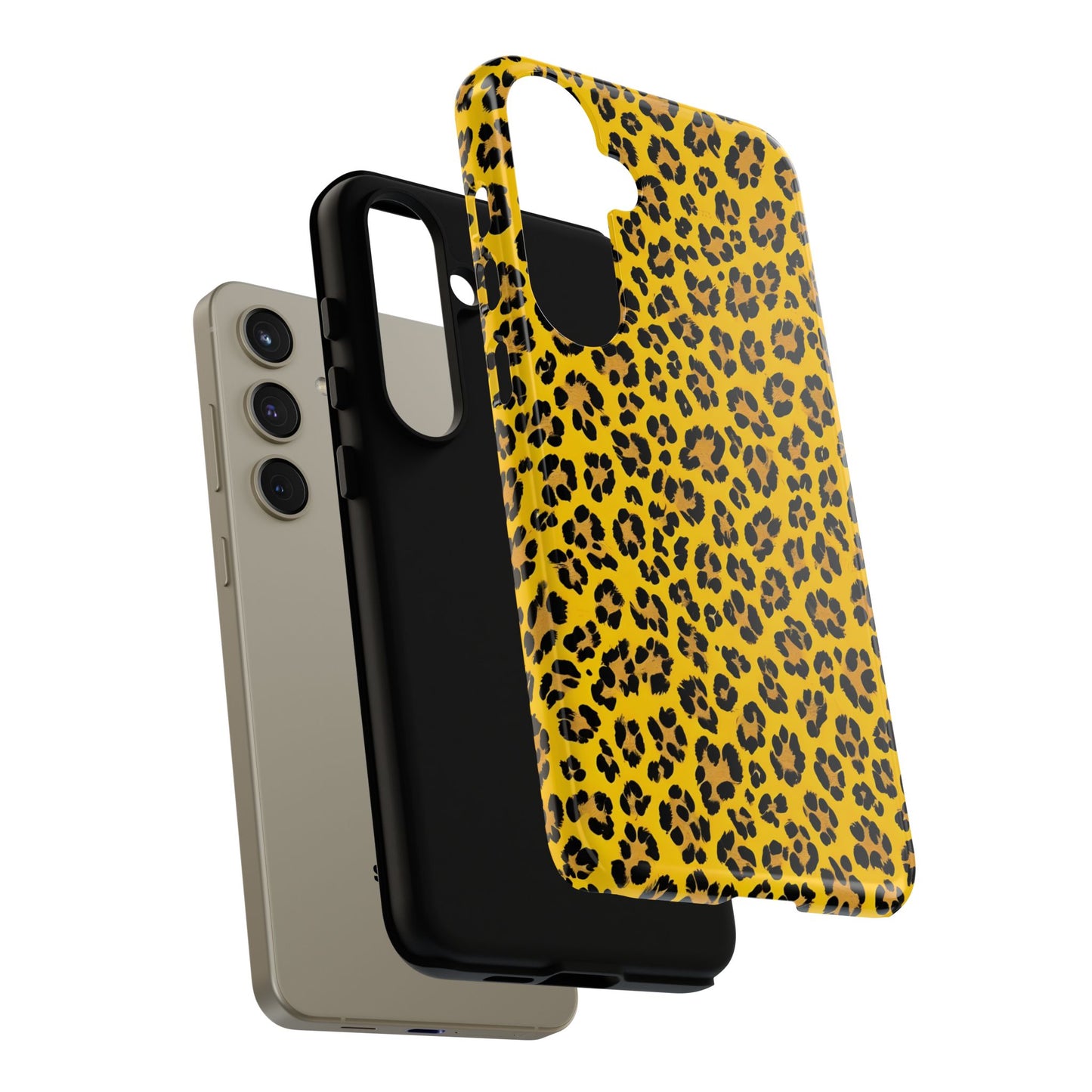 Leopard Texture Printed Back Cover Case phone