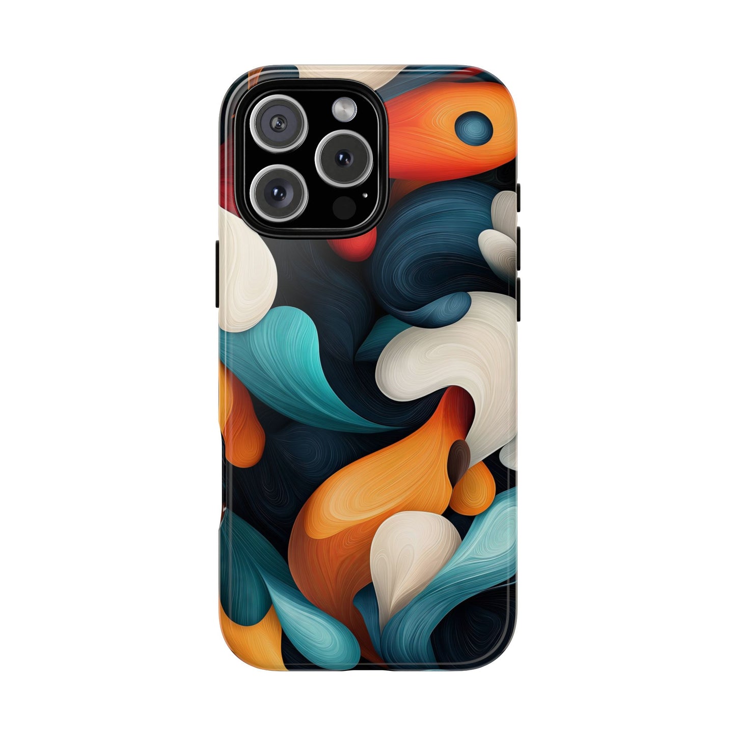 Swirl Spectrum – Vibrant Abstract Phone Case for iPhone, Samsung & Pixel