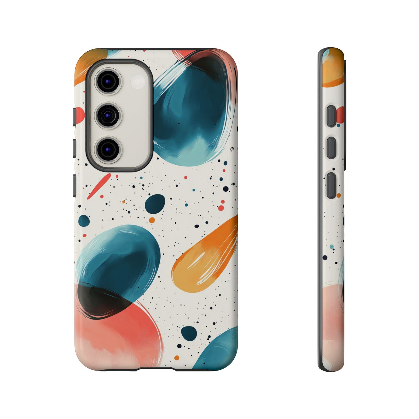 Color Swirl Splash – Abstract Art Phone Case for iPhone, Samsung & Pixel