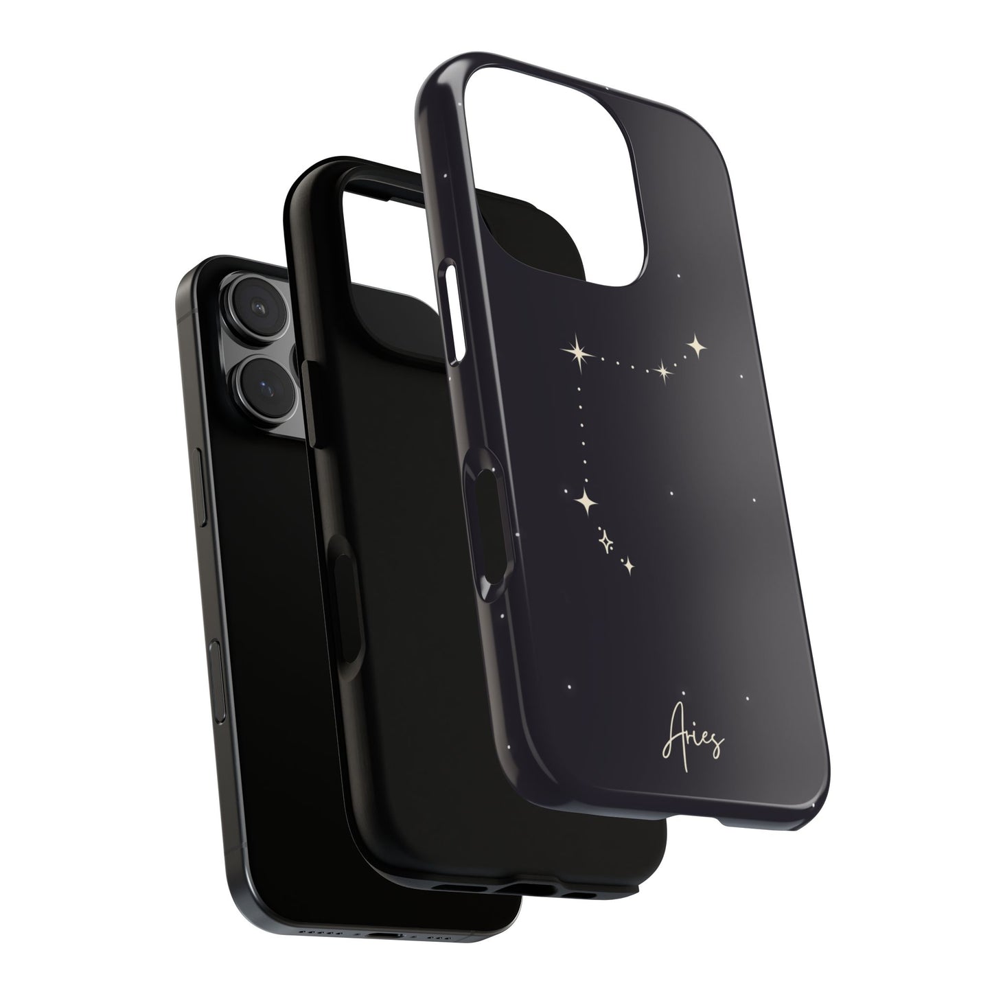 Aries Zodiac Starry Phone Case – Cosmic Style for iPhone, Samsung & Google Pixel