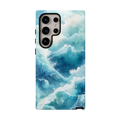 Tidal Tranquility Watercolor Phone Case for iPhone, google Pixel & Samsung