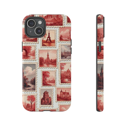 Vintage Postcard Stamps Phone Case