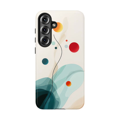 Cosmic Citrus Flow – Abstract Art Phone Case  for iPhone, Samsung & Pixel