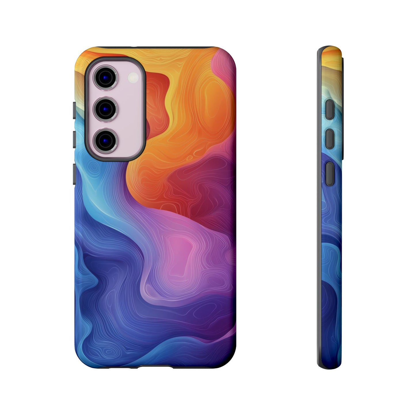 Aurora Flow Watercolor Phone Case for iPhone, google Pixel & Samsung
