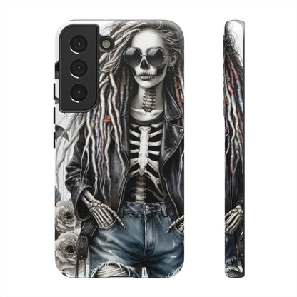 Skull Queen – Gothic Skeleton & Dark Grunge Mobile Cover