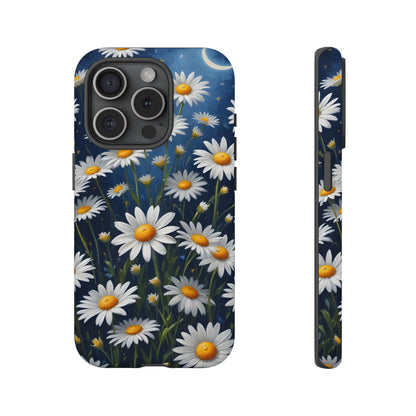 Witchy Daisy Flowers Phone Case Vintage Botanical Cover