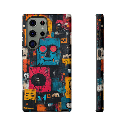 Jean-Michel Basquiat Art Phone Case – Modern Aesthetic Cover - iPhone, Samsung & Google Pixel Cover - Artistic Painting Case,  Art Lover Gift