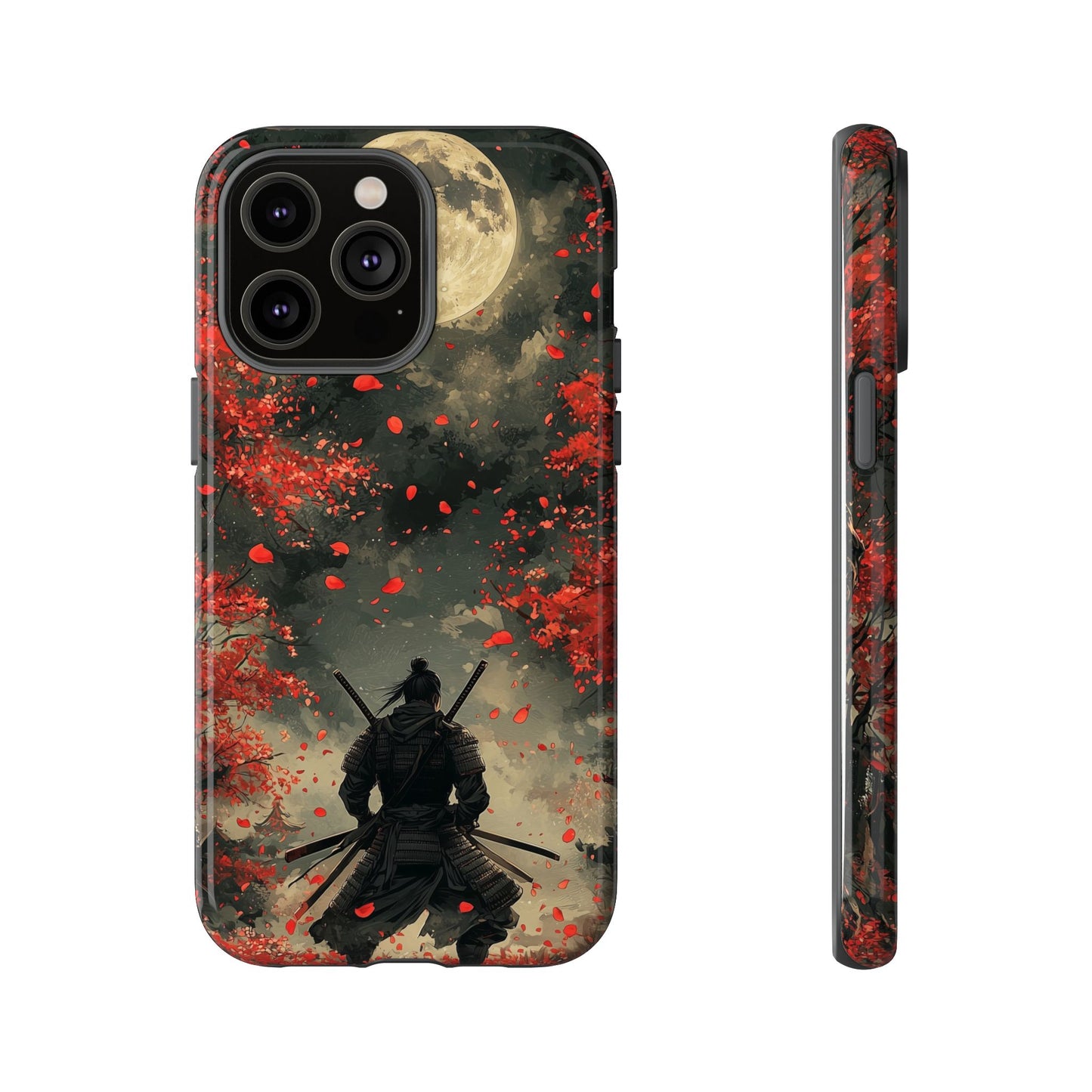 Moonlit Samurai: The Last Stand Phone Case for iPhone, Samsung & Pixel