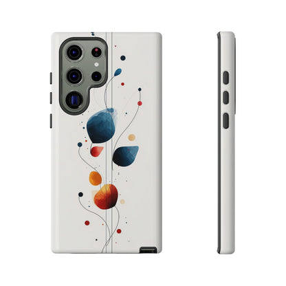 Celestial Dots Abstract Phone Case – Space-Inspired Art for iPhone, Samsung & Pixel