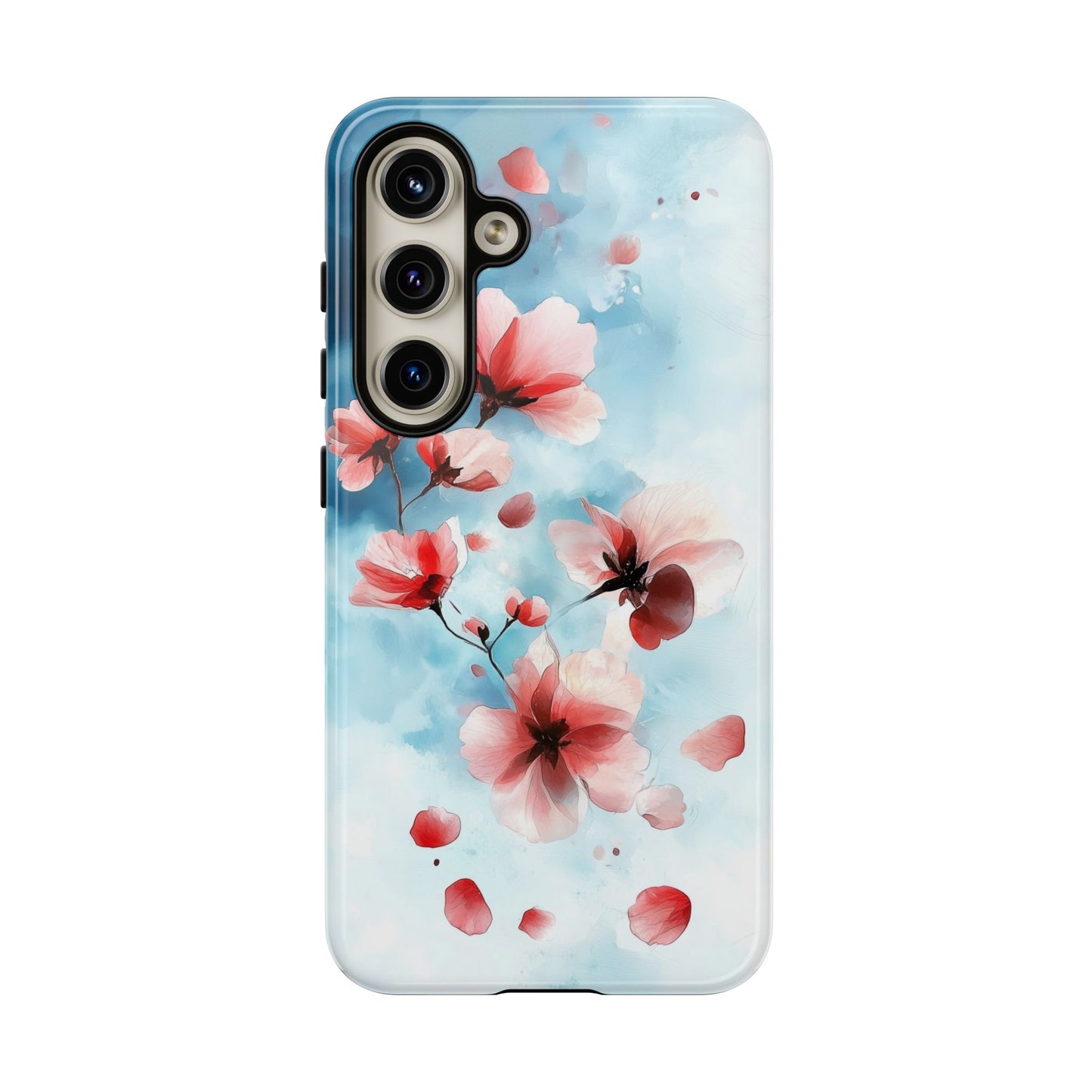 Petal Whispers Watercolor Phone Case for iPhone, google Pixel & Samsung