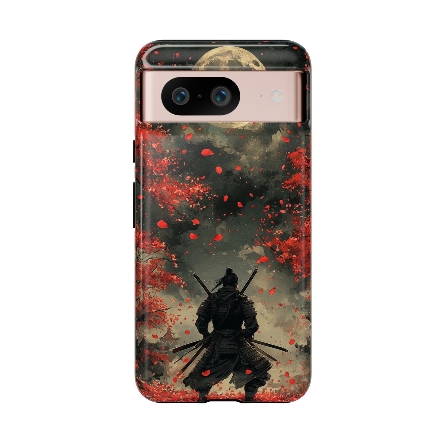 Moonlit Samurai: The Last Stand Phone Case for iPhone, Samsung & Pixel