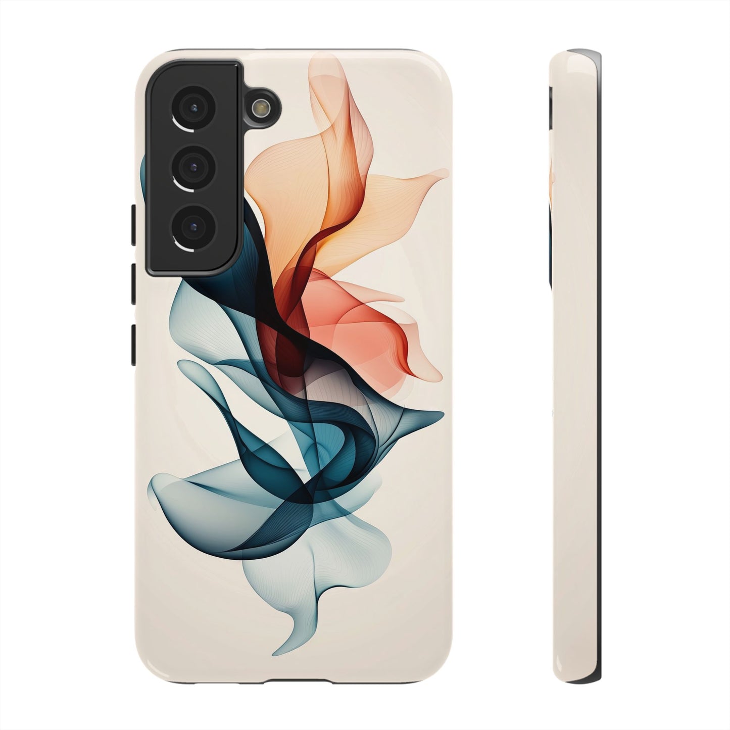 Ethereal Flow – Minimal Abstract Phone Case for iPhone, Google Pixel, Samsung